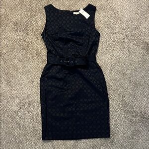 Banana Republic Black Sheath Mini Dress